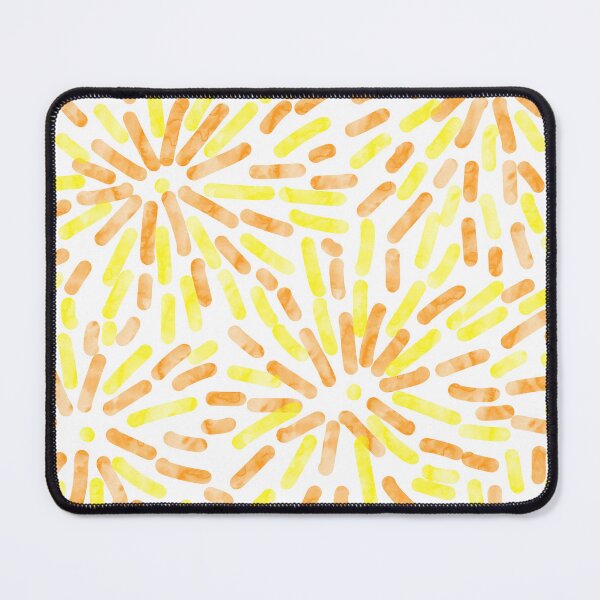 Item preview, Fireworks Abstract Maverique Pride Flag Orange Yellow White designed and sold by JoyfulJen.