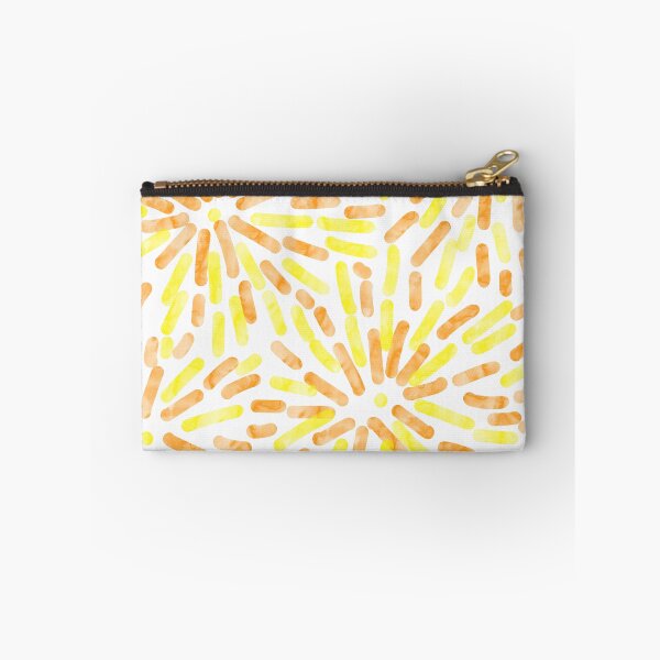 Item preview, Fireworks Abstract Maverique Pride Flag Orange Yellow White designed and sold by JoyfulJen.
