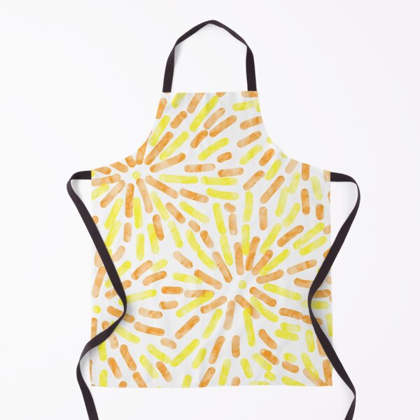 Item preview, Fireworks Abstract Maverique Pride Flag Orange Yellow White designed and sold by JoyfulJen.