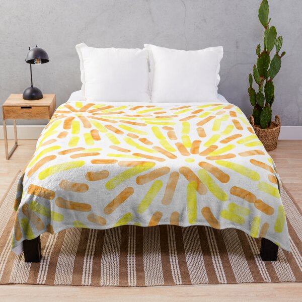 Item preview, Fireworks Abstract Maverique Pride Flag Orange Yellow White designed and sold by JoyfulJen.