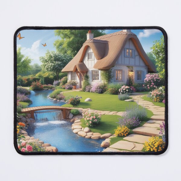 Item preview, A serene house nestled in a peaceful setting designed and sold by swodsman1222.