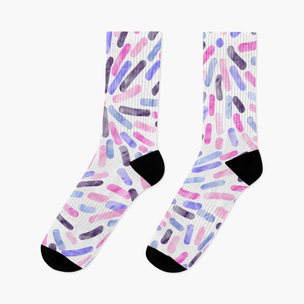 Item preview, Fireworks Abstract Omnisexual Pride Flag Pink Purple Blue designed and sold by JoyfulJen.