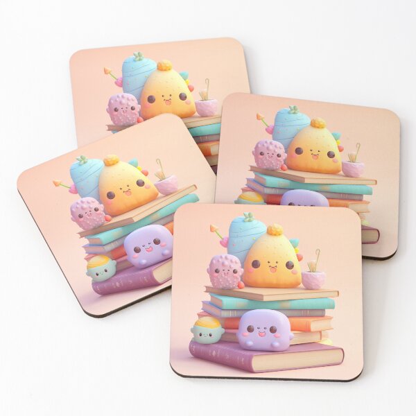 Item preview, illustration books in the style of kawaii art designed and sold by Nanthikan.