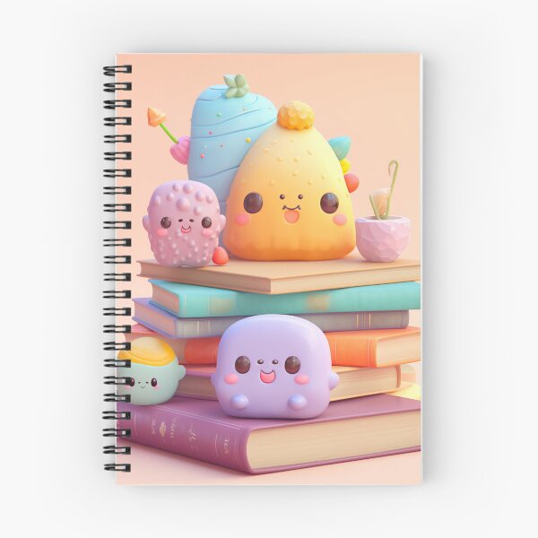 Item preview, illustration books in the style of kawaii art designed and sold by Nanthikan.