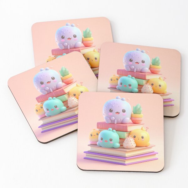 Item preview, illustration books in the style of kawaii art designed and sold by Nanthikan.