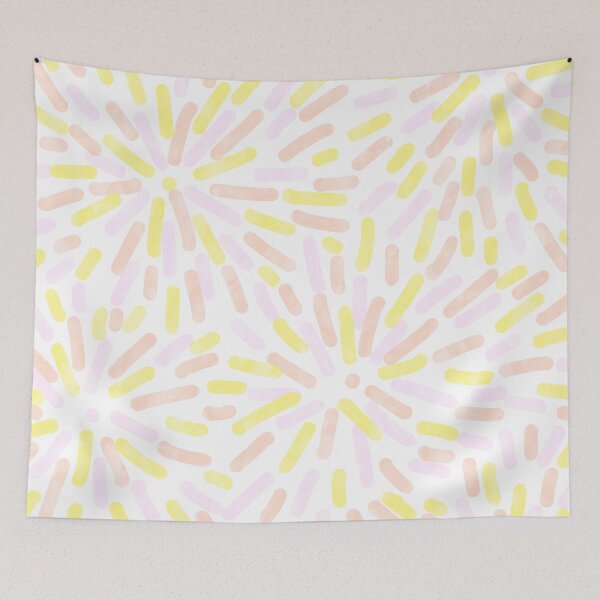 Item preview, Fireworks Abstract Pangender Pride Flag Pastel designed and sold by JoyfulJen.