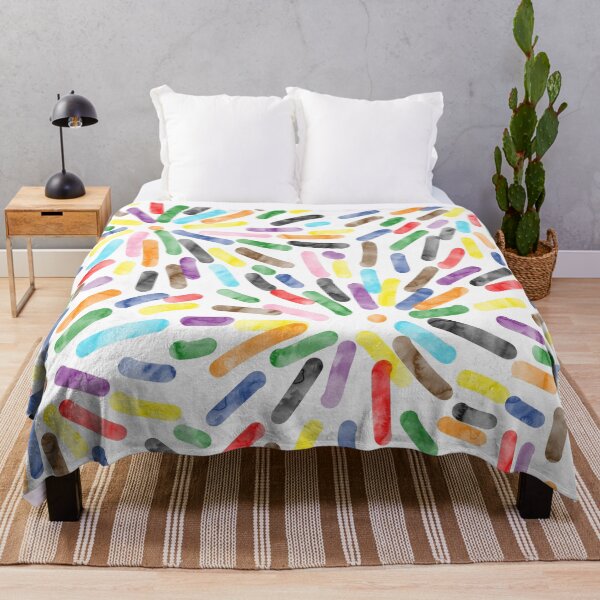 Item preview, Fireworks Abstract LGBTQ+ Rainbow Progress Pride Flag designed and sold by JoyfulJen.