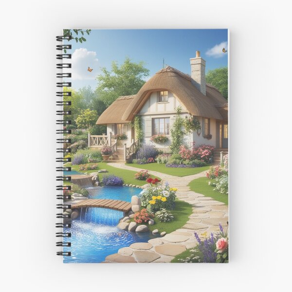 Item preview, serene house nestled in a peaceful setting designed and sold by swodsman1222.