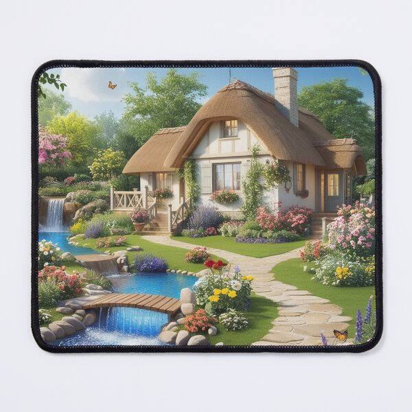 Item preview, serene house nestled in a peaceful setting designed and sold by swodsman1222.