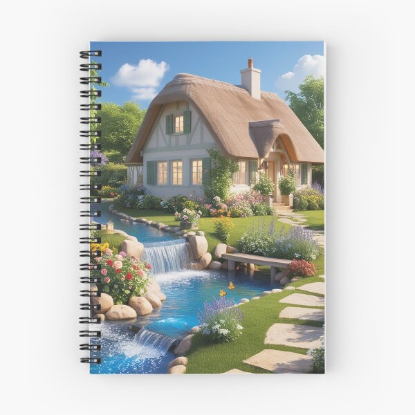 Item preview, serene house nestled in a peaceful setting designed and sold by swodsman1222.