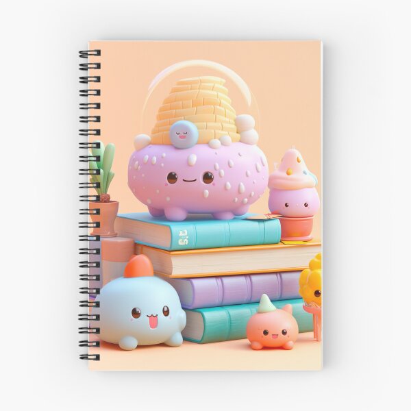 Item preview, illustration books in the style of kawaii art designed and sold by Nanthikan.