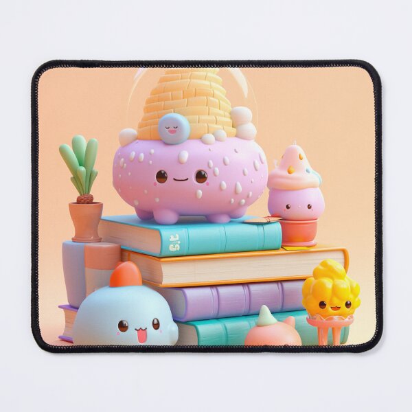 Item preview, illustration books in the style of kawaii art designed and sold by Nanthikan.