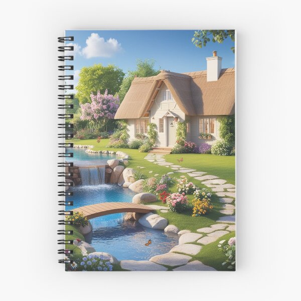 Item preview, serene house nestled in a peaceful setting designed and sold by swodsman1222.