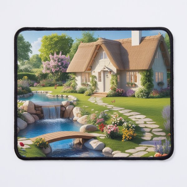Item preview, serene house nestled in a peaceful setting designed and sold by swodsman1222.
