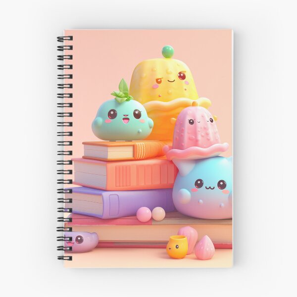 Item preview, illustration books in the style of kawaii art designed and sold by Nanthikan.