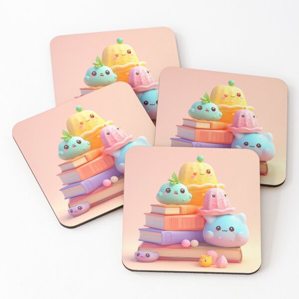 Item preview, illustration books in the style of kawaii art designed and sold by Nanthikan.