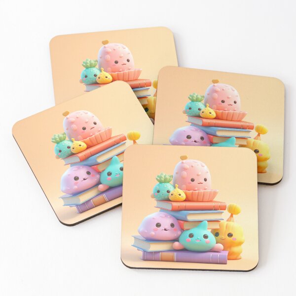 Item preview, illustration books in the style of kawaii art designed and sold by Nanthikan.