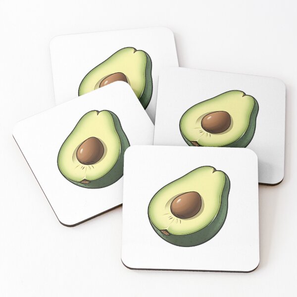 Artikelvorschau, Avocado, halbierte Avocado, Avocadofrucht entworfen und verkauft von zeeminimal.