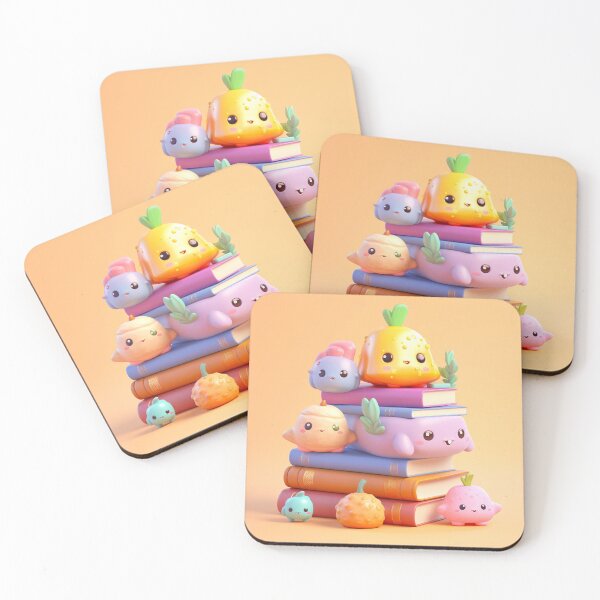 Item preview, illustration books in the style of kawaii art designed and sold by Nanthikan.