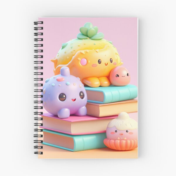 Item preview,  illustration books in the style of kawaii art designed and sold by Nanthikan.