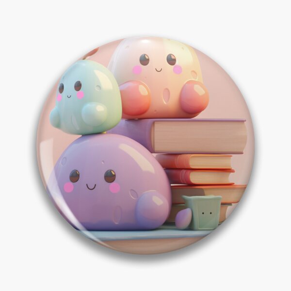 Item preview,  illustration books in the style of kawaii art designed and sold by Nanthikan.
