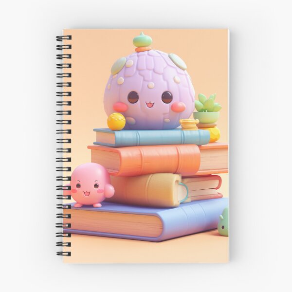 Item preview,  illustration books in the style of kawaii art designed and sold by Nanthikan.