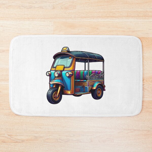 Item preview, Thai Tuk-Tuk: Minimal Vector Art designed and sold by Andy-Many-Ideas.