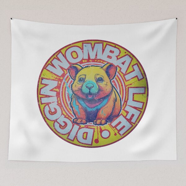 Item preview, Diggin’ Wombat Life designed and sold by pUNKnown.