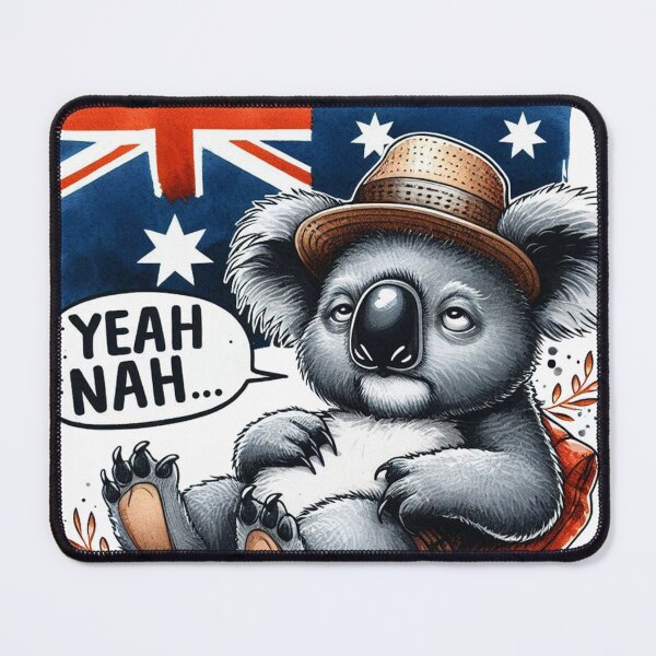 Item preview, Funny Koala yeah nah Australia Aussie designed and sold by ryanapples2.