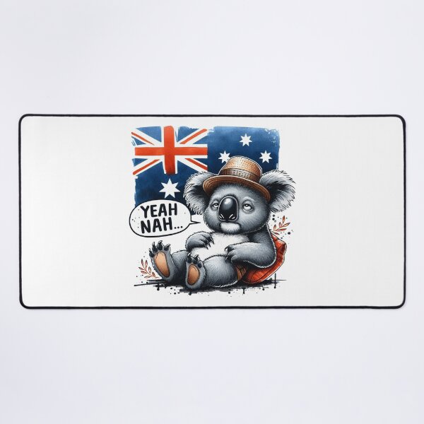 Item preview, Funny Koala yeah nah Australia Aussie designed and sold by ryanapples2.