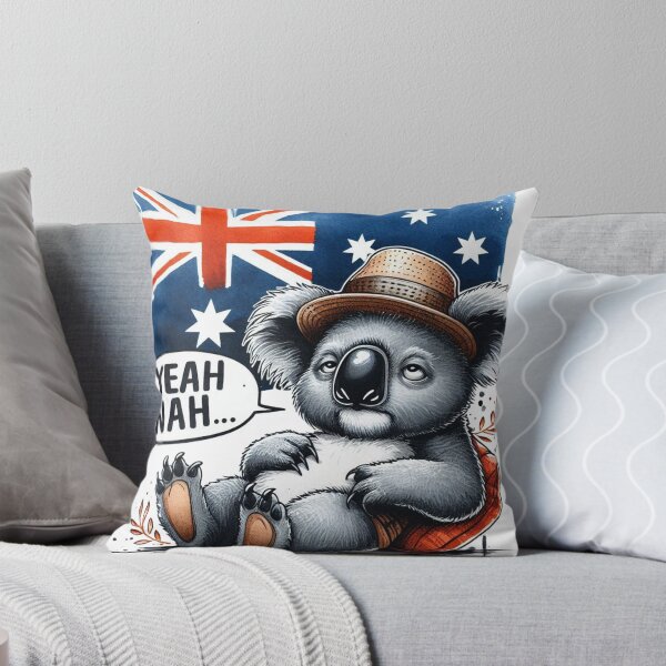 Item preview, Funny Koala yeah nah Australia Aussie designed and sold by ryanapples2.