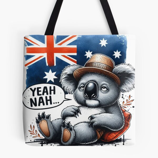 Item preview, Funny Koala yeah nah Australia Aussie designed and sold by ryanapples2.