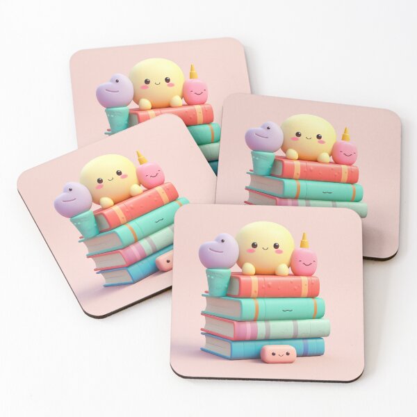 Item preview, illustration books in the style of kawaii art designed and sold by Nanthikan.