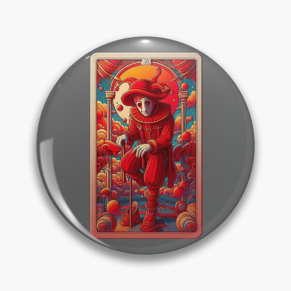 Item preview, Tarot Fool inspires courage designed and sold by q10mark.