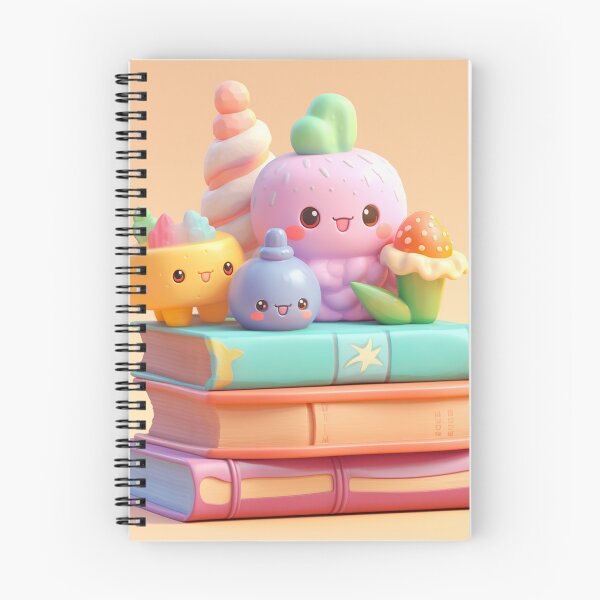 Item preview, illustration books in the style of kawaii art designed and sold by Nanthikan.