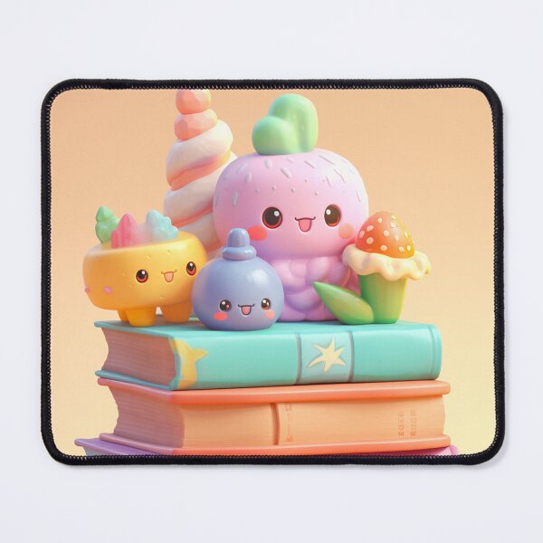 Item preview, illustration books in the style of kawaii art designed and sold by Nanthikan.