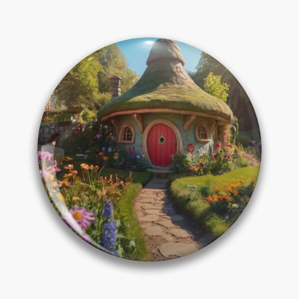 Item preview, Whimsical Garden Enchantment Cottage designed and sold by BlareBlare.