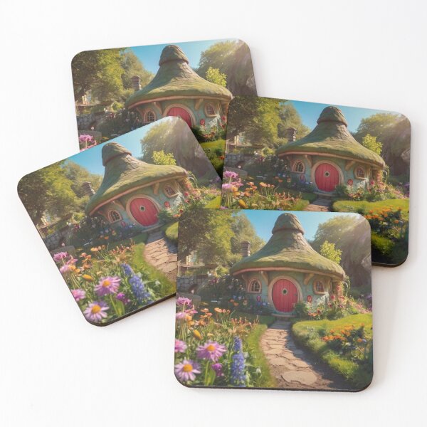 Item preview, Whimsical Garden Enchantment Cottage designed and sold by BlareBlare.