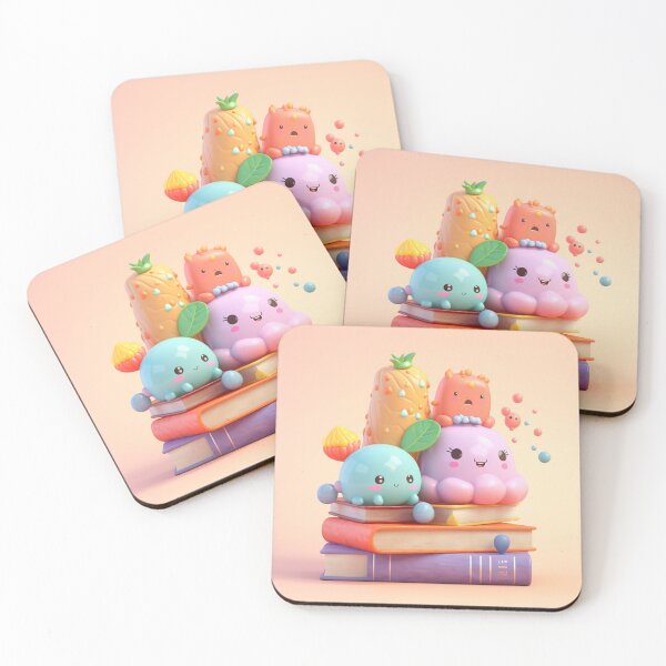 Item preview, illustration books in the style of kawaii art designed and sold by Nanthikan.