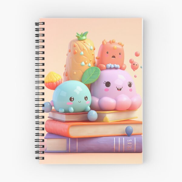 Item preview, illustration books in the style of kawaii art designed and sold by Nanthikan.