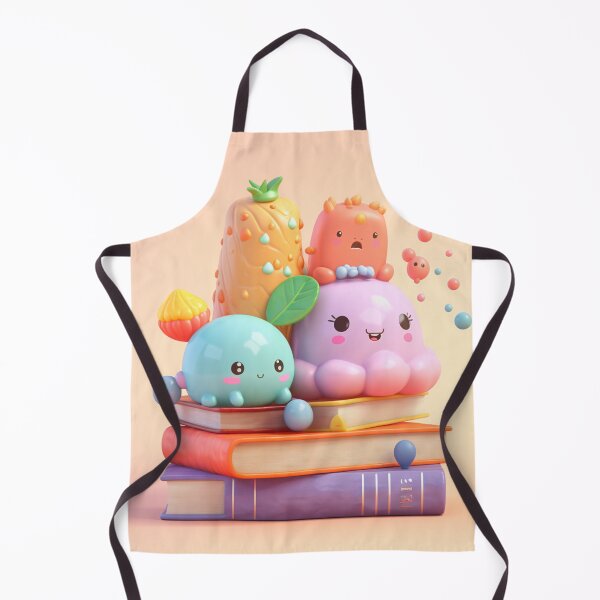 Item preview, illustration books in the style of kawaii art designed and sold by Nanthikan.