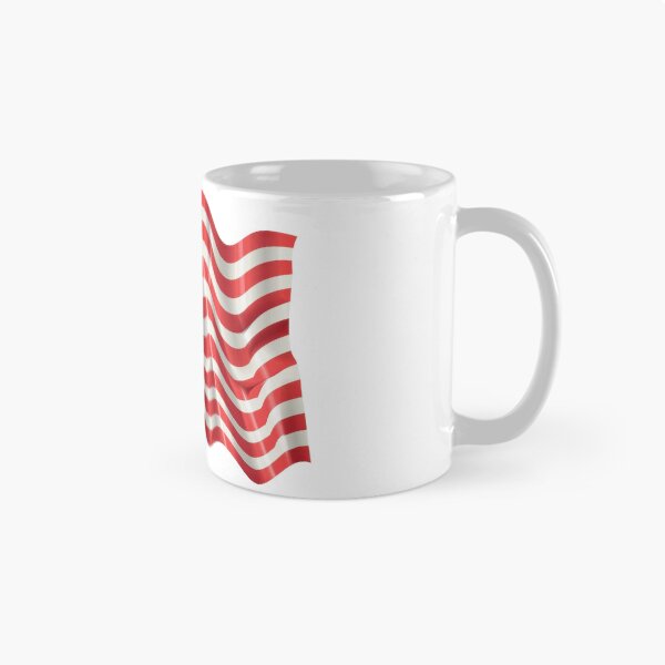 Item preview, A United States flag with a coiled snake, symbolizing vigilance and preparedness, waving in the breeze against a clear sky. designed and sold by kitidach-create.