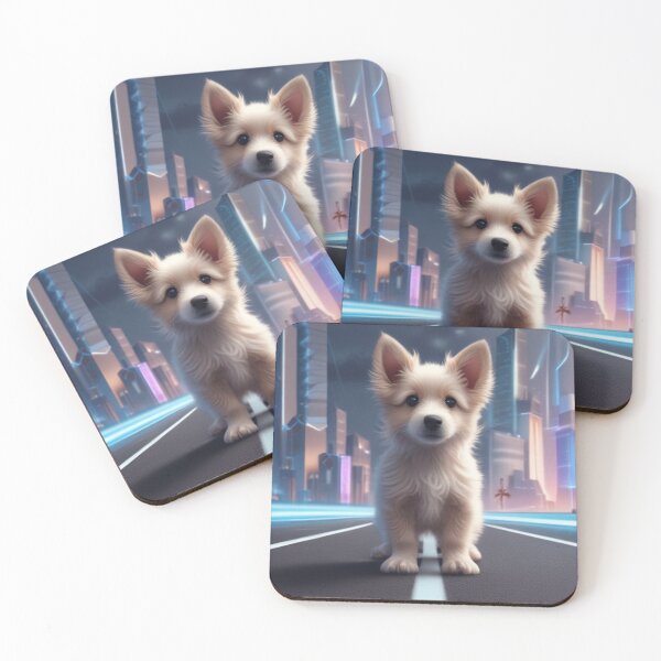 Item preview, Futuristic Dog  designed and sold by ZibaCentralShop.