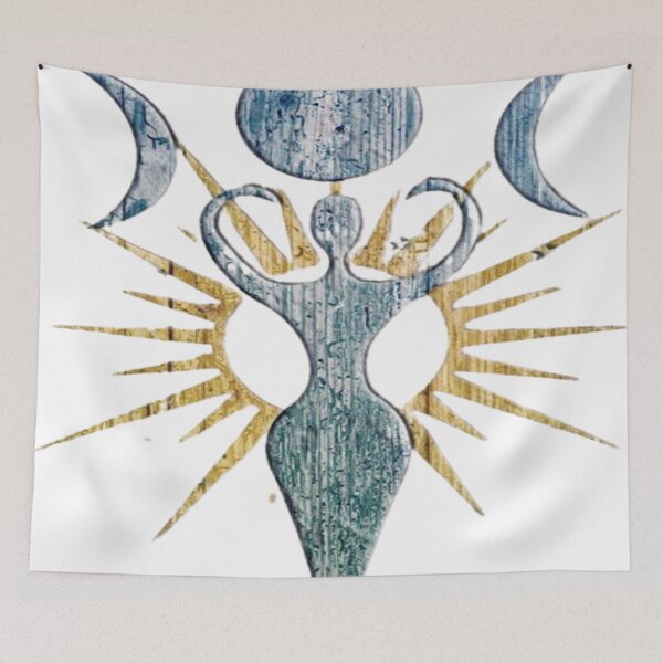 Item preview, Antique Goddes Symbol , Totem Protector  designed and sold by Galactic Birds.