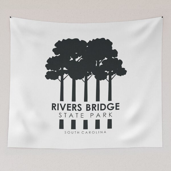 Item preview, Rivers Bridge State Park South Carolina Pine Forest designed and sold by bivenart.