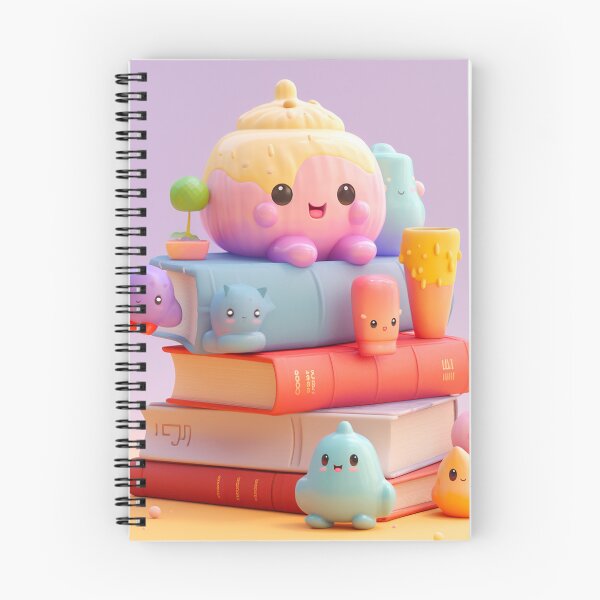Item preview, illustration books in the style of kawaii art designed and sold by Nanthikan.