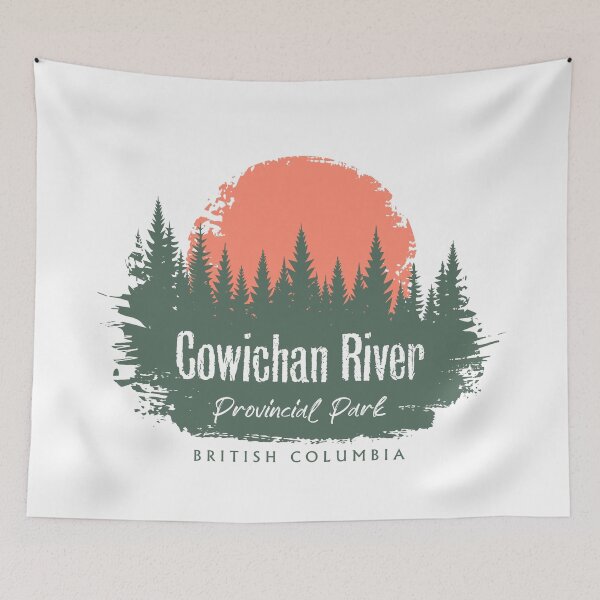 Item preview, Cowichan River Provincial Park British Columbia Forest And Sunset designed and sold by bivenart.