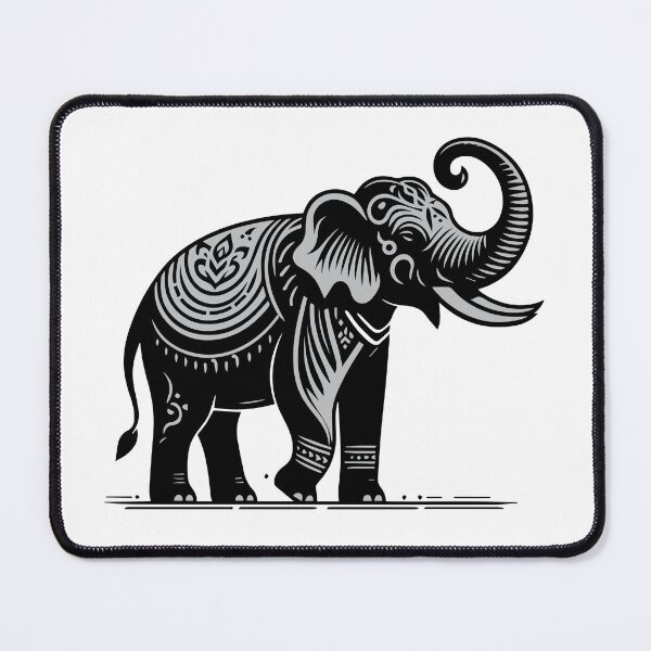 Item preview, Majestic Thai Elephant: Minimal Vector Art. designed and sold by Andy-Many-Ideas.