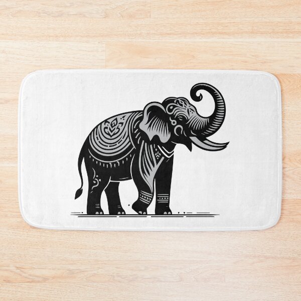 Item preview, Majestic Thai Elephant: Minimal Vector Art. designed and sold by Andy-Many-Ideas.