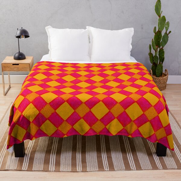 Item preview, Yellow and pink plaid  designed and sold by Roxburylane.